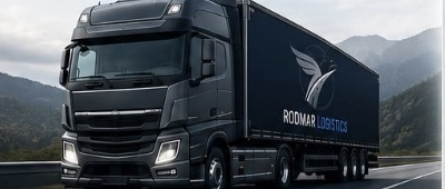 Tráiler Rodmar Logistics en ruta